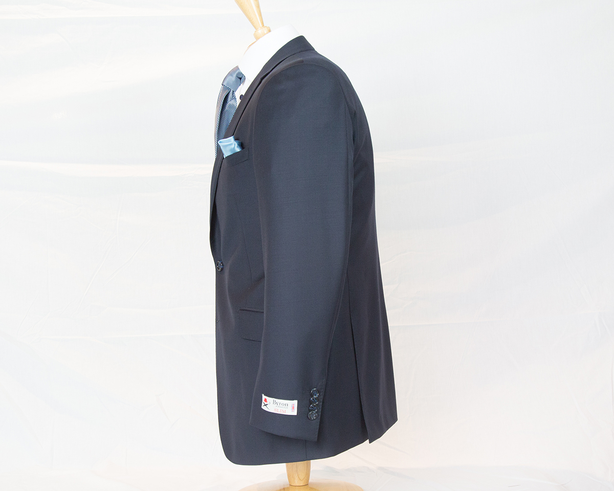 Byron Slim Suit (Navy) - Gary Michaels Clothiers