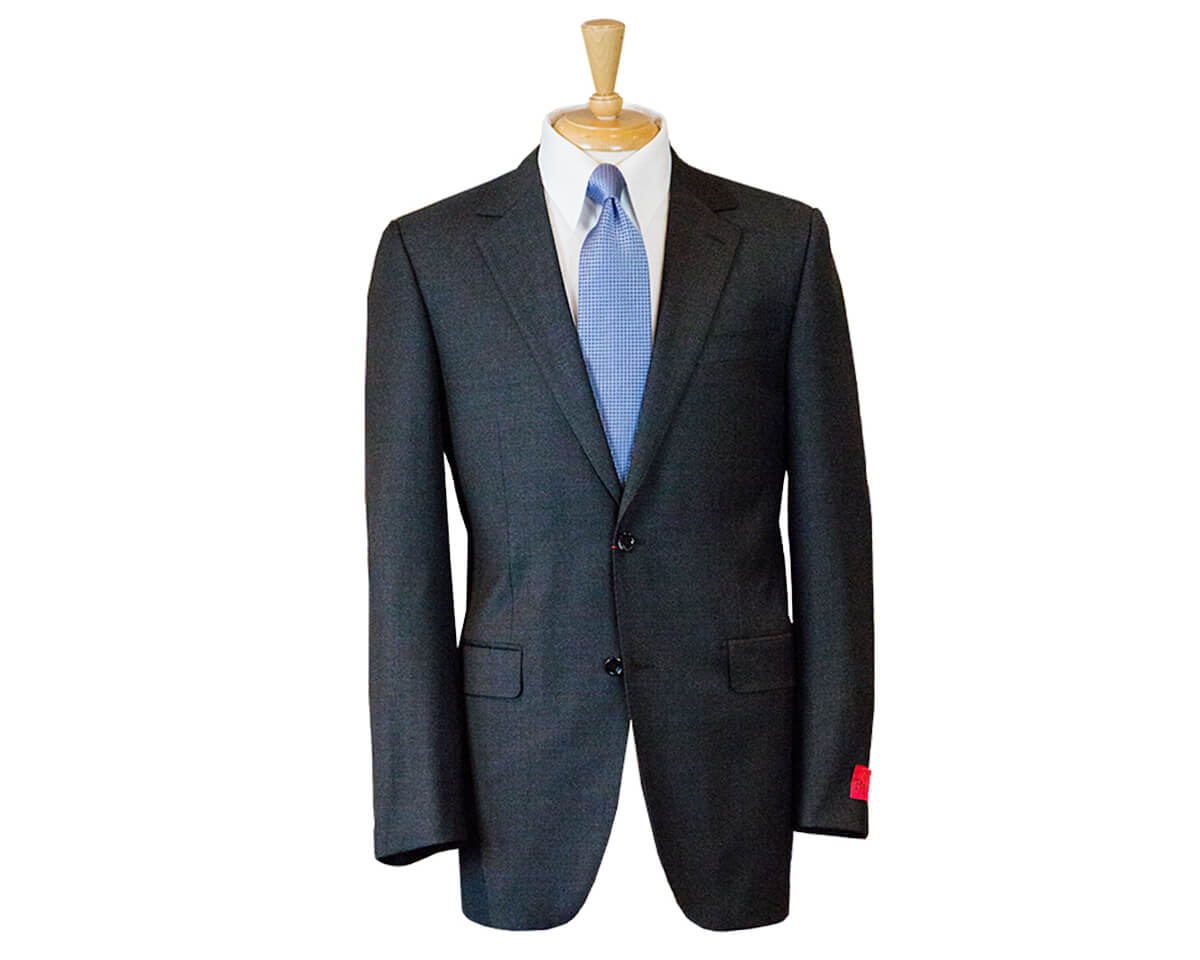 Byron Classic Fit Suit (Charcoal) - Gary Michael's Clothiers