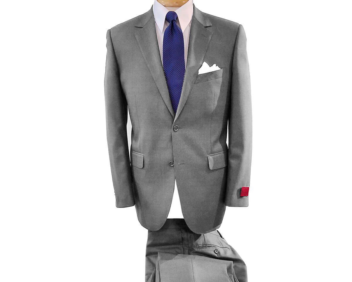 Light Gray Men Suits Formal Occasion Business Men Suit Prom 2pcs Jacket  +Pants | eBay