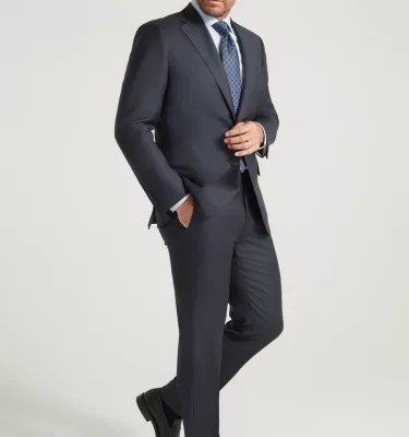 Heritage Gold Super 130’s Wool Sharkskin Suit